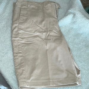 Khaki walking shorts